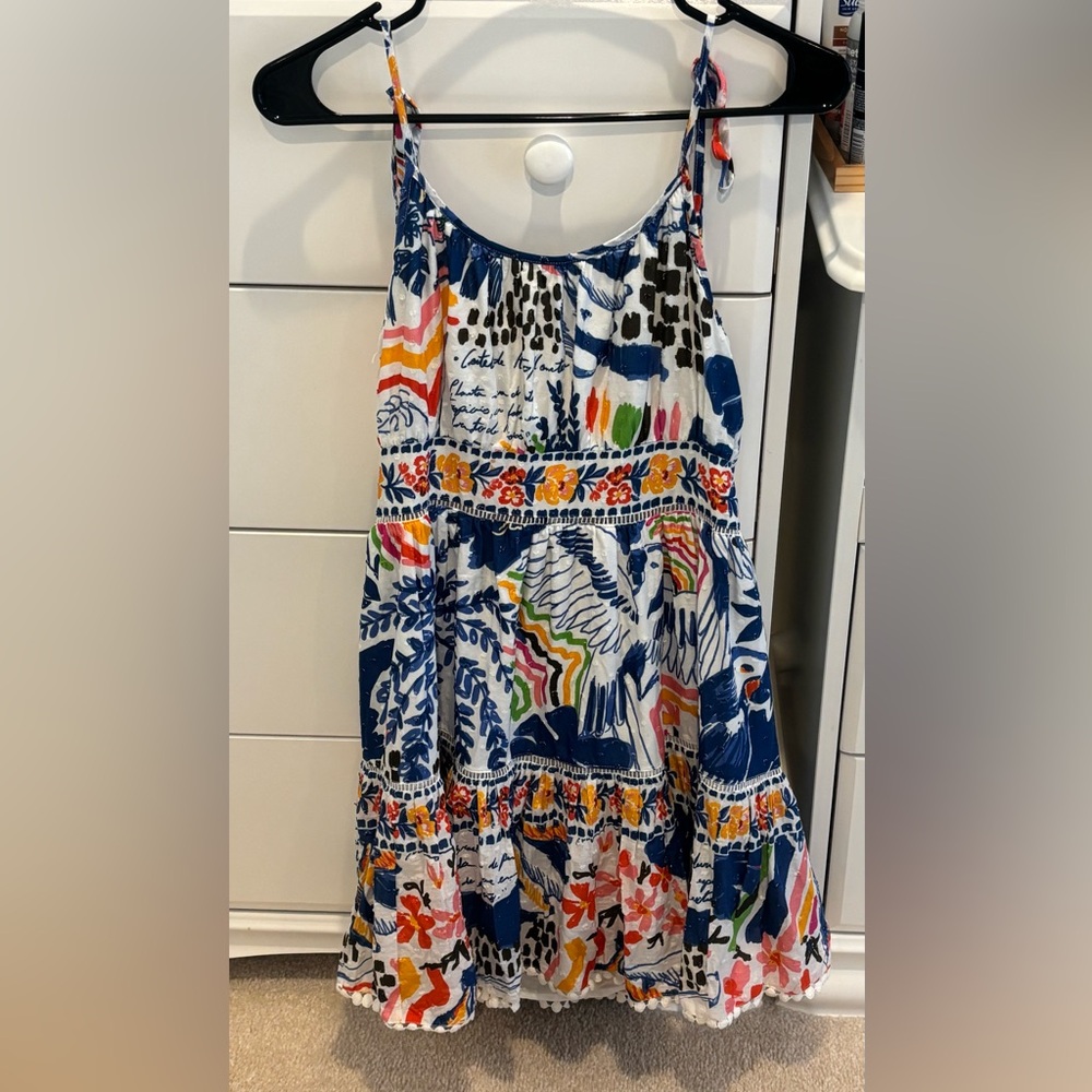 Farm Rio Wild Brazil Tie Shoulder Dress